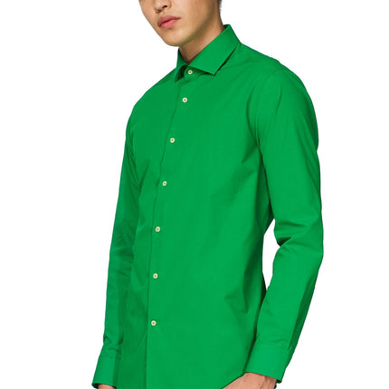 Camicia verde da uomo <tc>OppoSuits</tc>