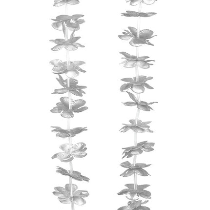 Set di ghirlande Hawaii Argento 20 pezzi