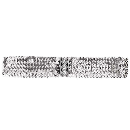 Cintura d'argento con paillettes