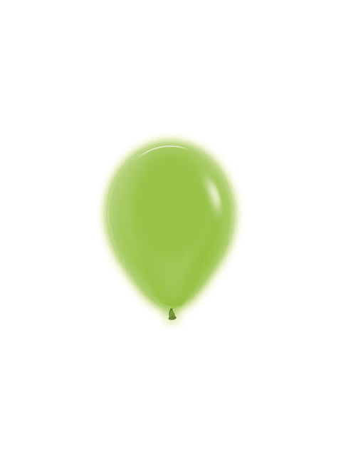 Palloncini Verde Neon 12cm 50pz