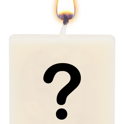 Candela a forma di lettera? 4 cm