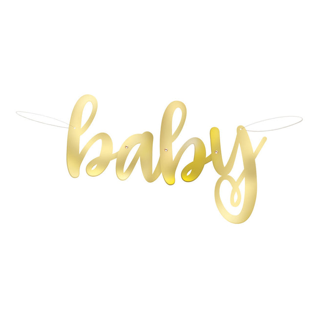 Ghirlanda nascita Hello Baby Oro 1,06 m