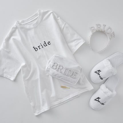 Camicia da sposa bianca