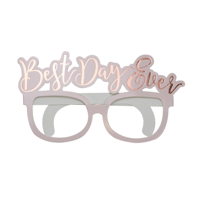 Occhiali in oro rosa Best Day Ever 8 pezzi