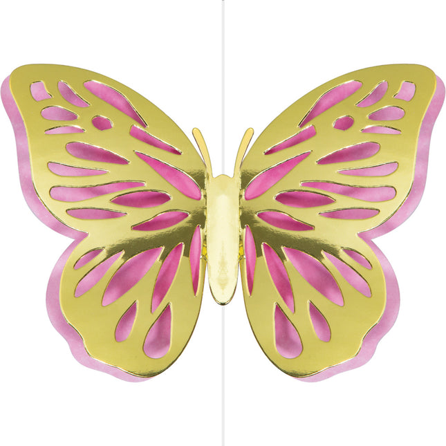 Decorazione a farfalla appesa 18 cm 3 pezzi