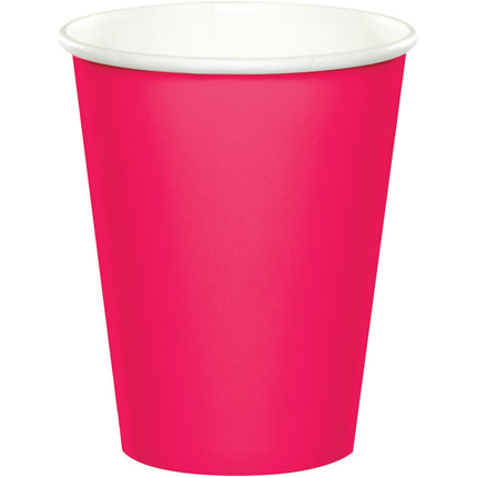 Tazze fucsia 256ml 24pz