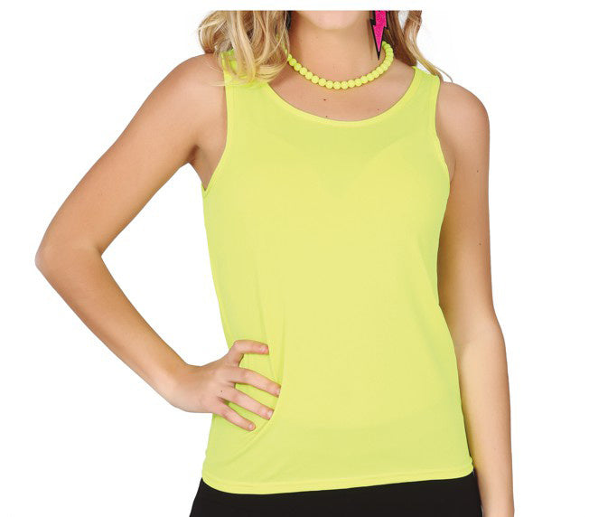 Camicia giallo neon L