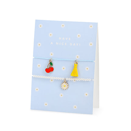 Biglietto d'auguri Braccialetti 14,8 cm