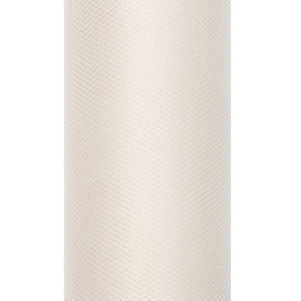 Rotolo di tulle crema vaniglia 30cm 9m