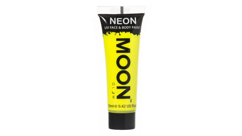 Moon Glow Intense Neon UV Face Paint Giallo Intenso