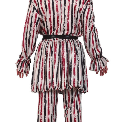 Costume di Halloween da clown dell'orrore per uomo