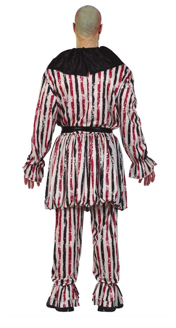 Costume di Halloween da clown dell'orrore per uomo