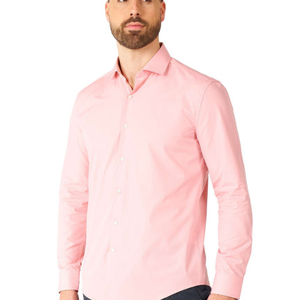 Camicia rosa chiaro da uomo <tc>OppoSuits</tc>