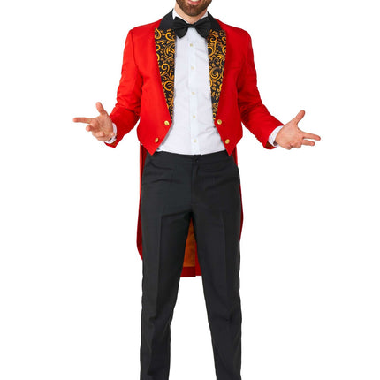 Costume da circo rosso da uomo <tc>Suitmeister</tc>