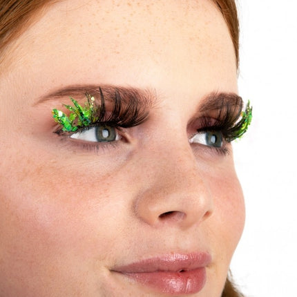 PXP Ciglia finte Glitter UV Emerald Barranquilla