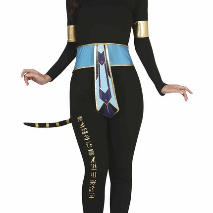 Costume da gatto da donna Egitto M