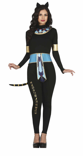 Costume da gatto da donna Egitto M