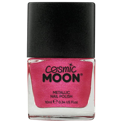 Smalto per unghie metallizzato Cosmic Moon Rosa 14ml