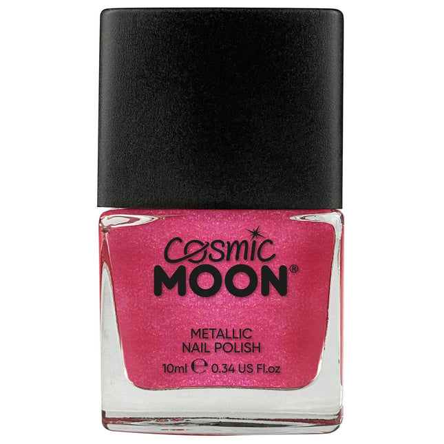 Smalto per unghie metallizzato Cosmic Moon Rosa 14ml