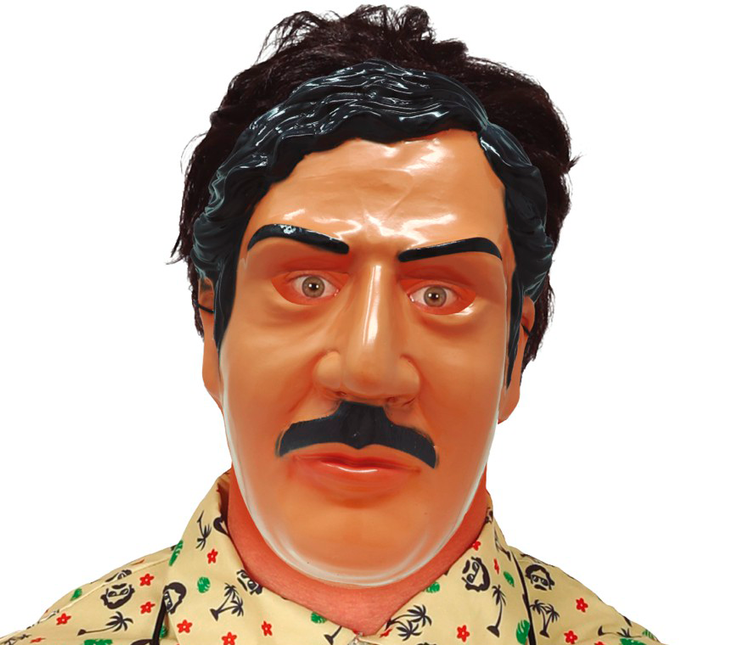Maschera da contrabbandiere colombiano