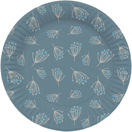 Piatti di fiori 23cm 8pz