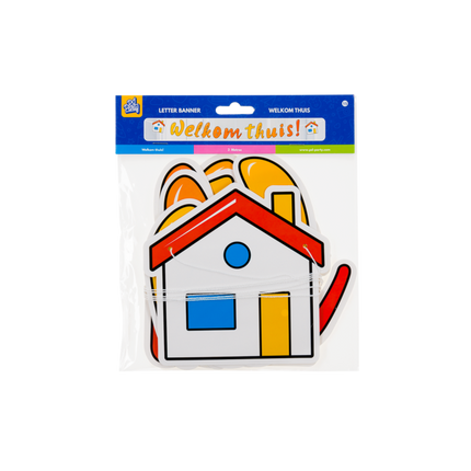 Ghirlanda di lettere Welcome Home 2,5 m