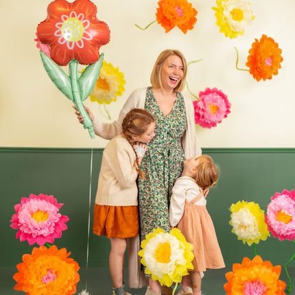 Fiori Pompoms 3 pezzi