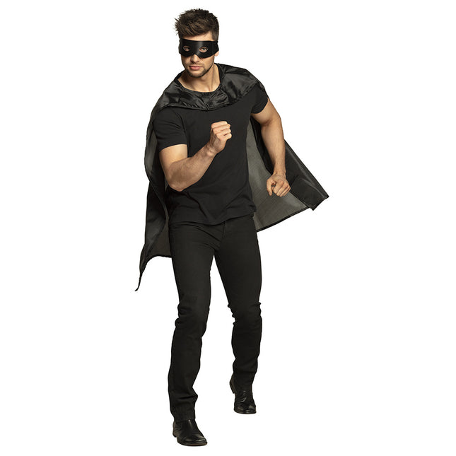 Set di costumi neri Hero 2 pezzi