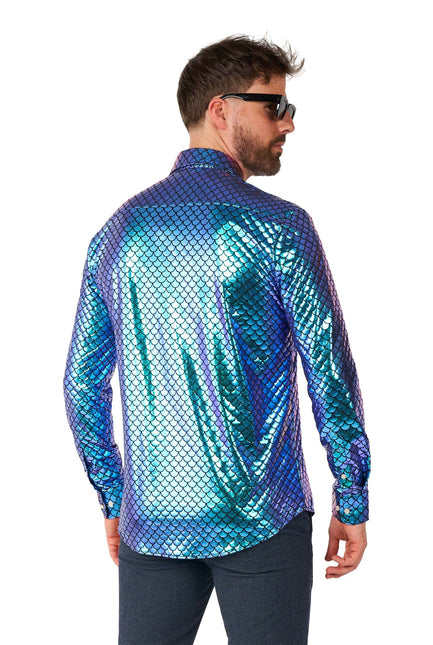 Camicia Disco Mermaid Uomo <tc>OppoSuits</tc>