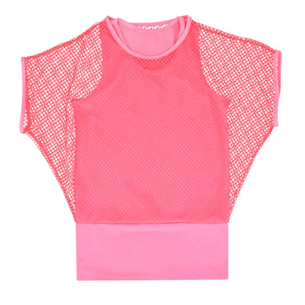 Camicia a rete Rosa Donna M-L | 40-46