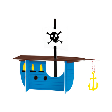 Decorazione da tavolo Nave pirata