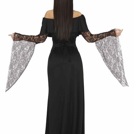 Costume di Halloween gotico da donna nero