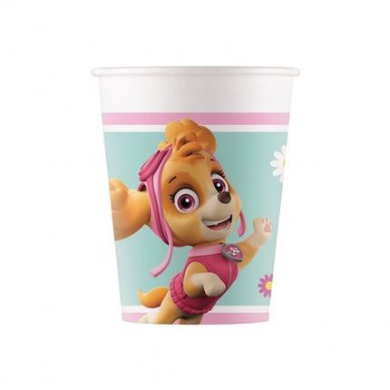 Tazze Paw Patrol in cartone da 200 ml 8 pezzi