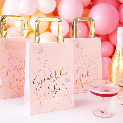 Borsa regalo Prosecco 26cm 6 pezzi