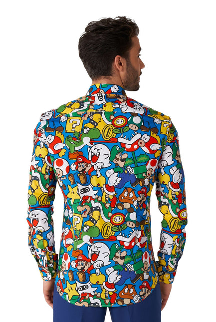 Camicia Super Mario Uomo <tc>OppoSuits</tc>