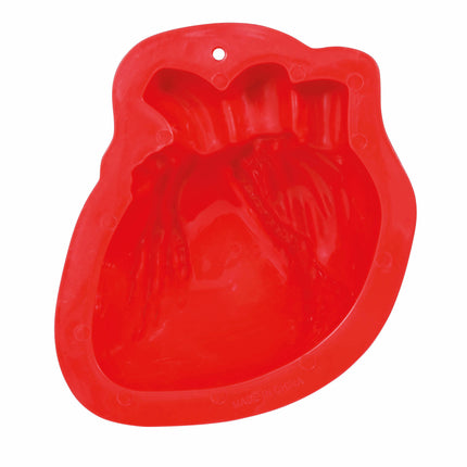Stampo Halloween a forma di cuore per gelatina 16 cm