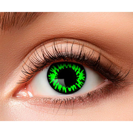 Lenti bianche di colore verde Sangue Velenoso 3Mnd