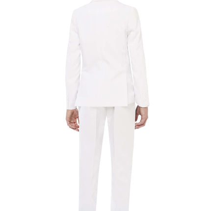 Ragazzo in abito bianco Teen <tc>OppoSuits</tc>
