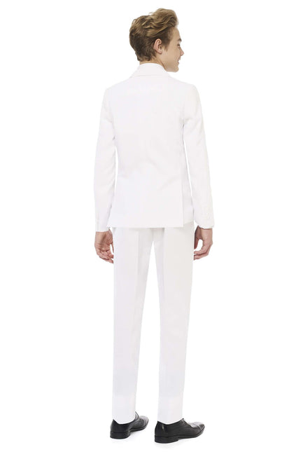Ragazzo in abito bianco Teen <tc>OppoSuits</tc>