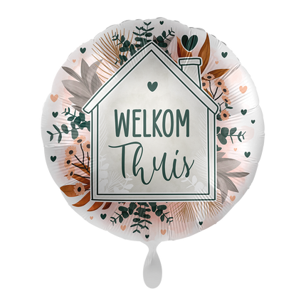 Palloncino a elio Welcome Home vuoto 43 cm