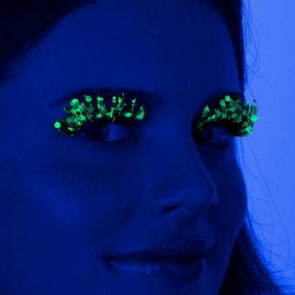 PXP Fake Lashes Glow In The Dark Candy Calypso Rosa/Giallo