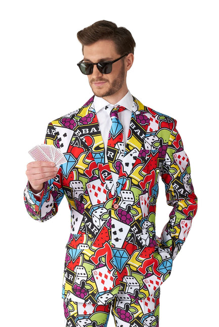 Icone di carte da gioco del casinò Tuta da uomo <tc>Suitmeister</tc>