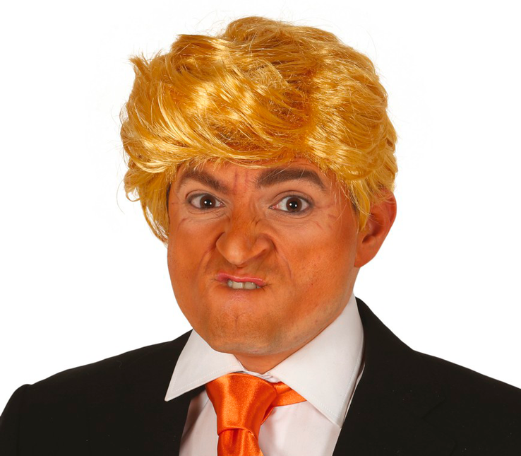 Donald Trump Parrucca Presidente