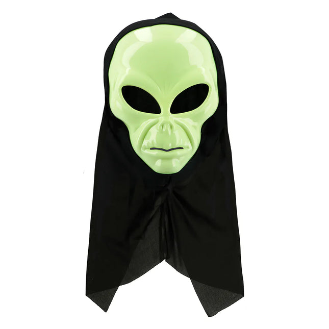 Maschera di Halloween Alieno Verde