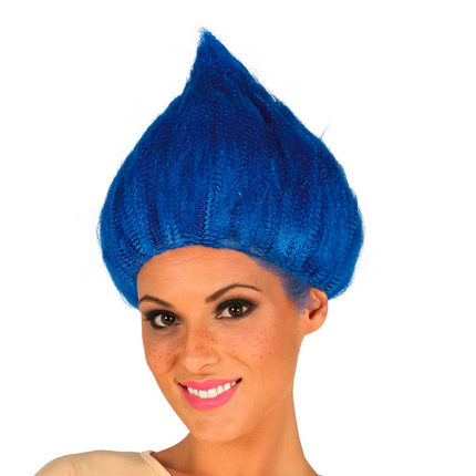 Parrucca nana blu