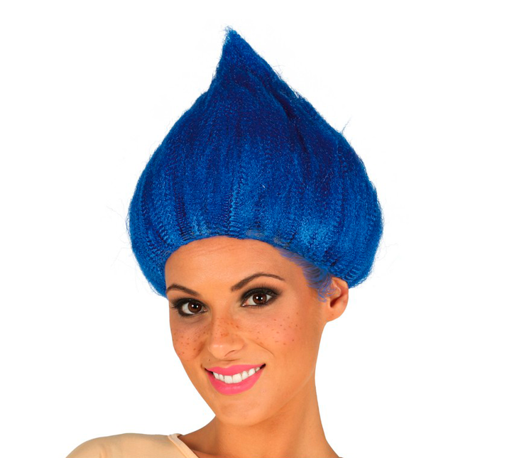 Parrucca nana blu