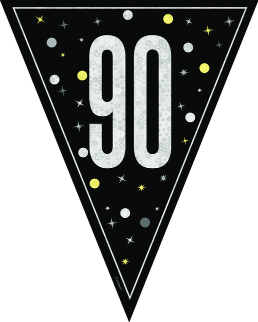 Bandiera 90 anni 2,74 m