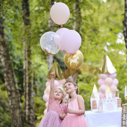 Palloncini Principesse Unicorno 30cm 5pz