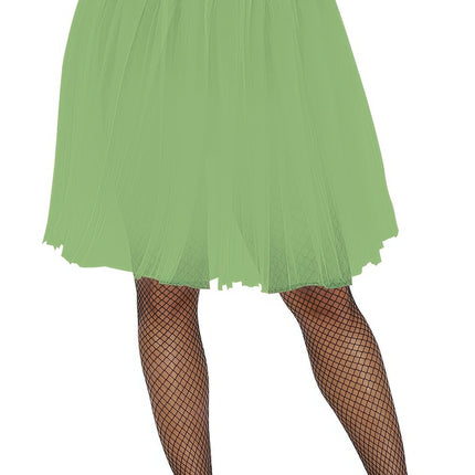 Tutù verde chiaro da donna 60 cm