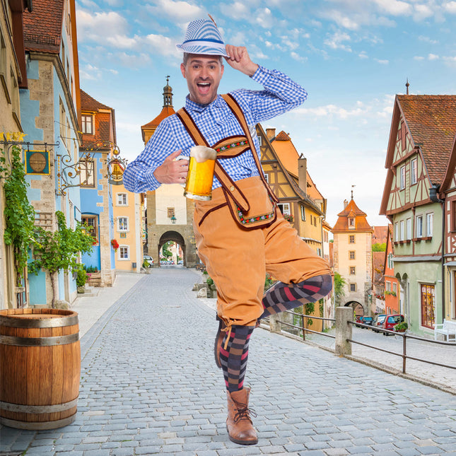 Lederhosen marrone